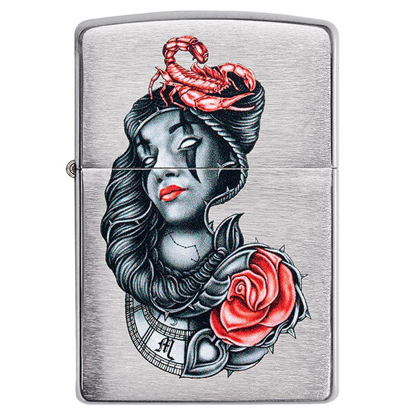 Запальничка Zippo 200 Stylized Tattoo Design (49112)