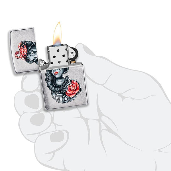 Запальничка Zippo 200 Stylized Tattoo Design (49112)
