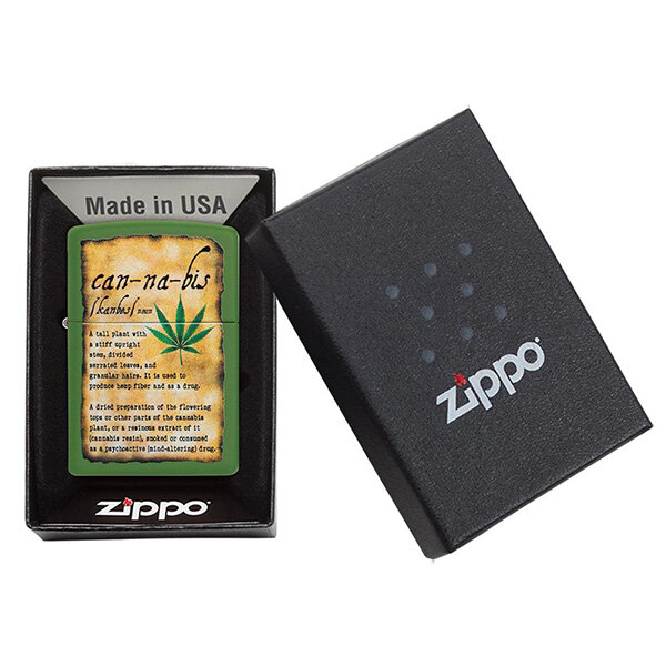 Запальничка Zippo 228 Cannabis Design (49119)