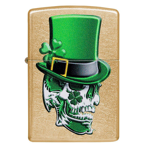 Запальничка Zippo 207g Irish Skull Design (49121