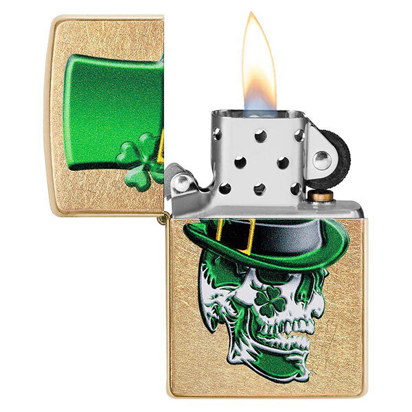 Запальничка Zippo 207g Irish Skull Design (49121
