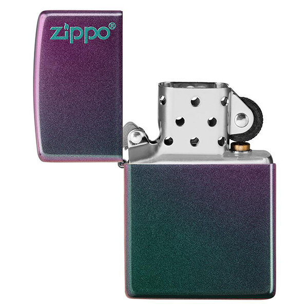 Запальничка Zippo Reg Iridescent Matte Logo (49146ZL)