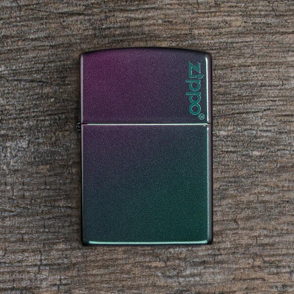 Запальничка Zippo Reg Iridescent Matte Logo (49146ZL)
