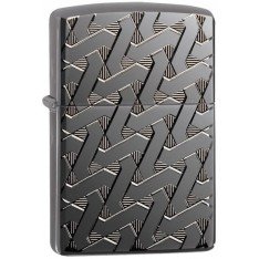  Запальничка Zippo 24095 Geometric Weave Design Armor Чорна (Zippo 49173)