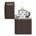 Зажигалка Zippo Reg Brown Matte Logo (49180ZL)