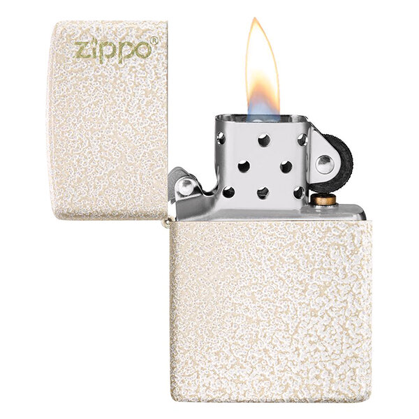 Запальничка Zippo Reg Mercury Glass Matte Logo (49181ZL)