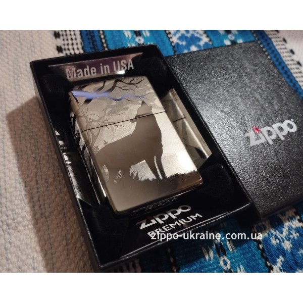 Запальничка Zippo 150 Wolves Design (49188)