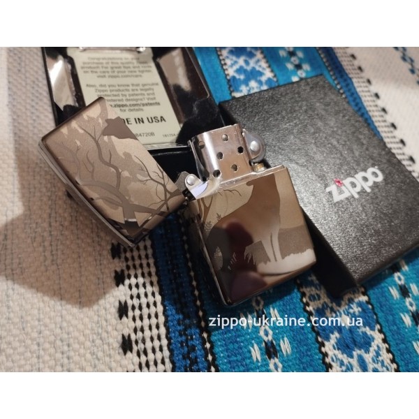 Запальничка Zippo 150 Wolves Design (49188)
