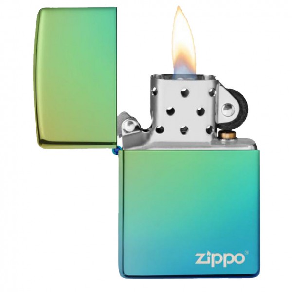 Запальничка Zippo Reg HP Teal Logo (49191ZL)