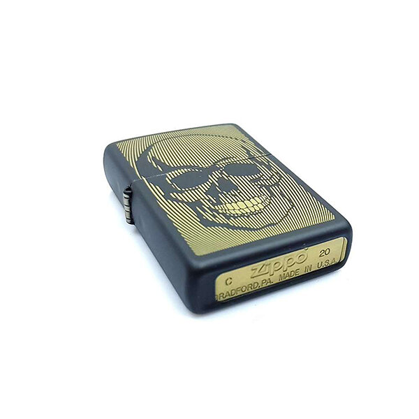 Запальничка Zippo 218 PF20 Skull Design (49216)