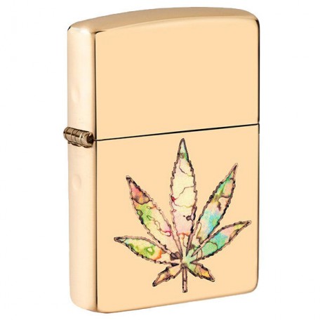 Зажигалка Zippo 254b Pot Leaf Fusion Design (49240)