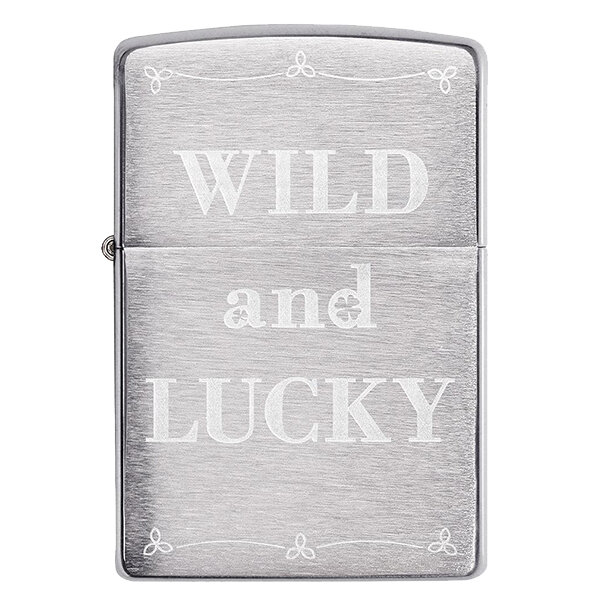 Запальничка Zippo 200 Wild And Lucky Design (49256)