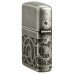 Запальничка бензинова армована Zippo Armor® Antique Silver Pattern Design MultiCut античне срібло, подарункова коробка (49290)