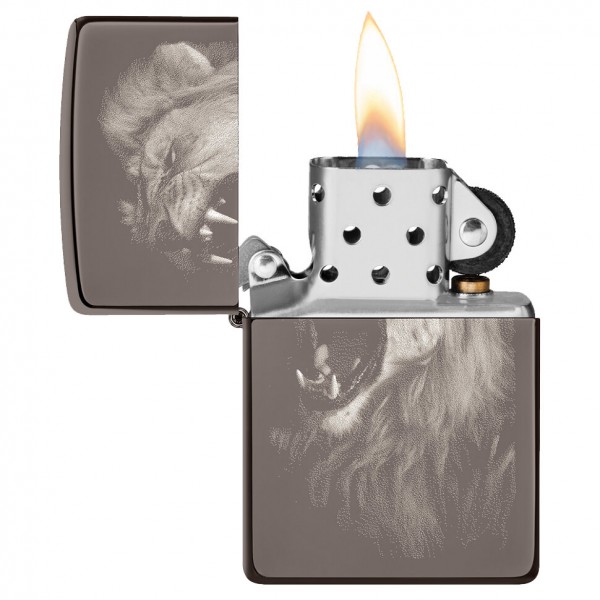 Запальничка Zippo 150 Fierce Lion Design (49433)