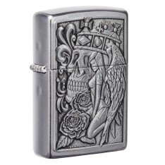 Запальничка Zippo 207 Skull And Angel Emblem (49442)