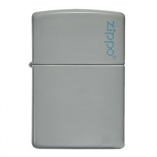 Запальничка Zippo 49452 Flat Grey Zippo Logo (49452ZL)