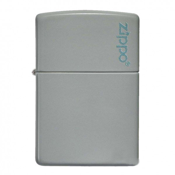 Запальничка Zippo 49452 Flat Grey Zippo Logo (49452ZL)