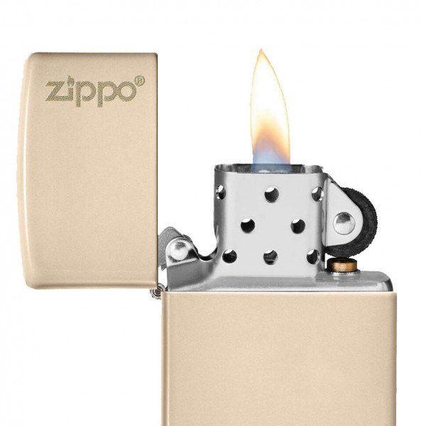 Запальничка Zippo 49453zl Flat Sand Zippo Logo (49453ZL)