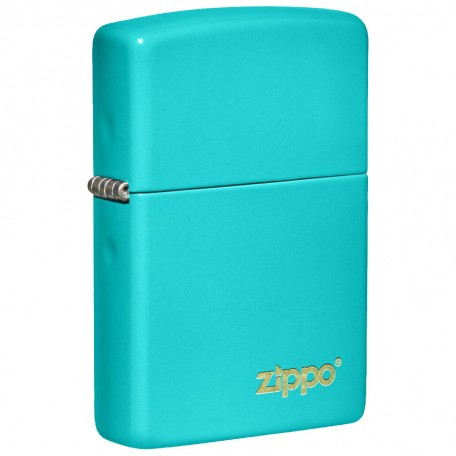 Зажигалка Zippo 49454 Flat Turquoise Zippo Lasered (49454ZL)