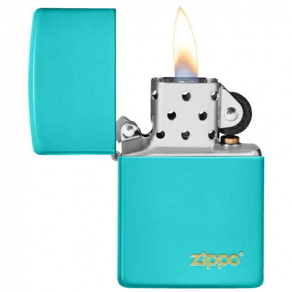 Запальничка Zippo 49454 Flat Turquoise Zippo Lasered (49454ZL)