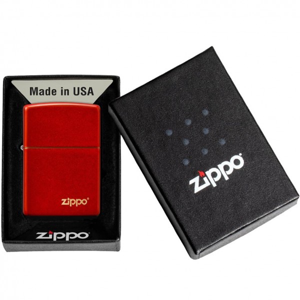Зажигалка Zippo 49475 Anodized Red Zippo Lasered (49475ZL)