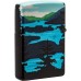 Запальничка бензинова Zippo Deer Landscape 540 Color Process Picturesque Scenic Design Чорний (49483)