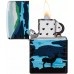 Запальничка бензинова Zippo Deer Landscape 540 Color Process Picturesque Scenic Design Чорний (49483)