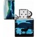Запальничка бензинова Zippo Deer Landscape 540 Color Process Picturesque Scenic Design Чорний (49483)