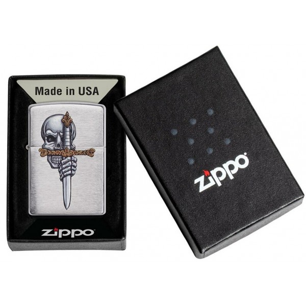 Запальничка Zippo 200 Sword Skull Design (49488)
