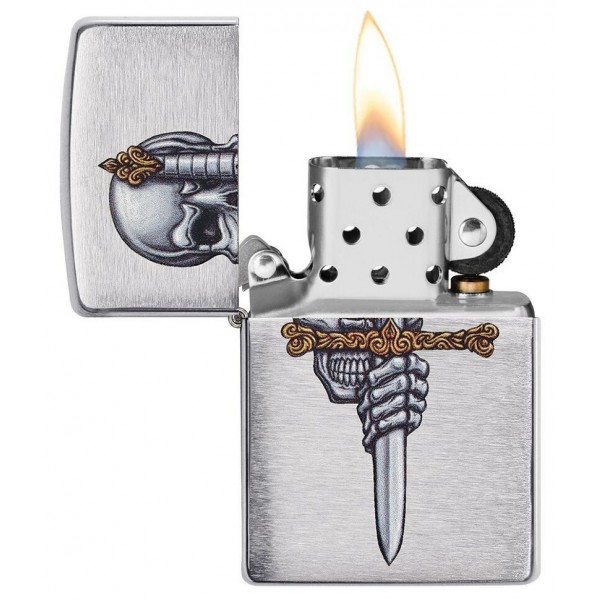 Запальничка Zippo 200 Sword Skull Design (49488)