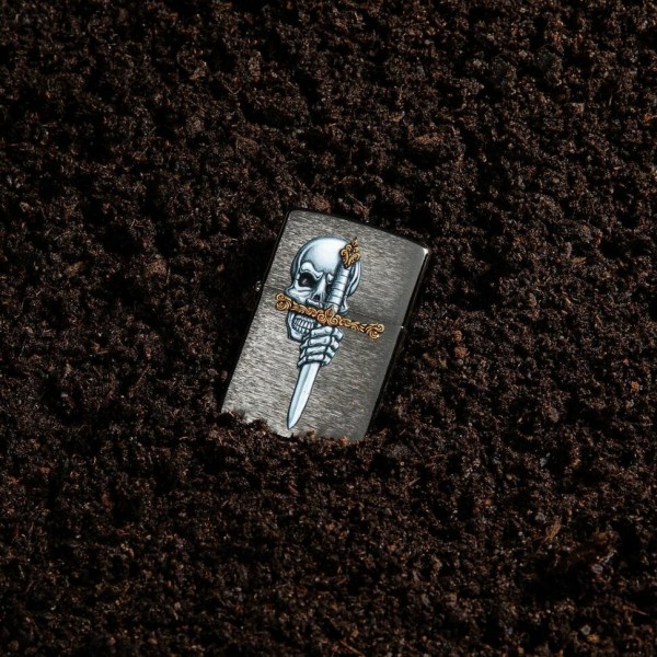 Запальничка Zippo 200 Sword Skull Design (49488)