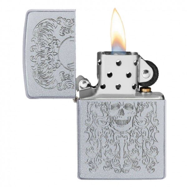 Запальничка Zippo 205 21pfspr Skull Design (49571)