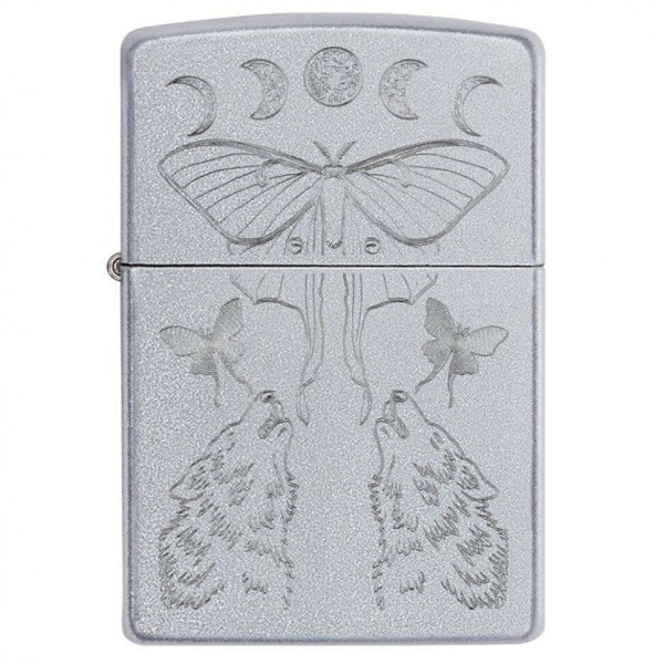 Зажигалка Zippo 205 21pfspr Butterfly & Wolf Design (49591)