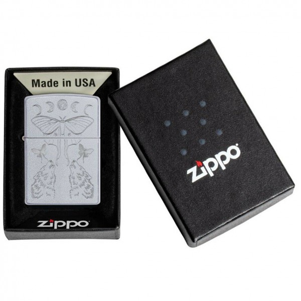 Зажигалка Zippo 205 21pfspr Butterfly & Wolf Design (49591)