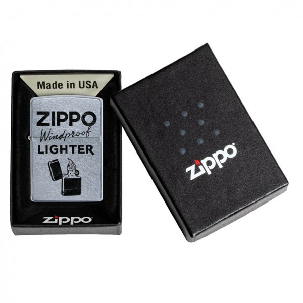 Запальничка Zippo 207 21pfspr Zippo Windproof Design (49592)