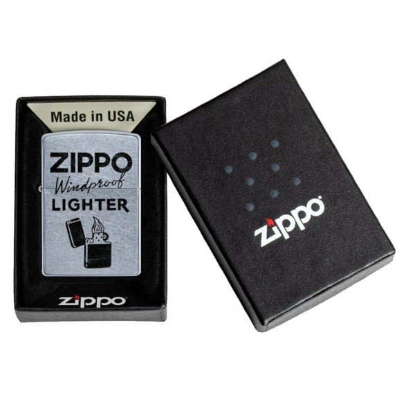 Запальничка Zippo 207 21pfspr Zippo Windproof Design (49592)