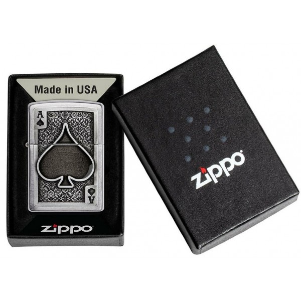 Запальничка Zippo 200 Ace Of Spades Emblem (49637)