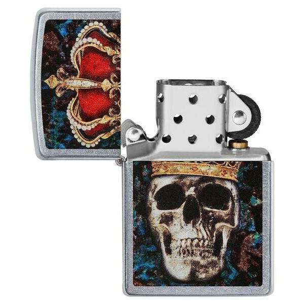 Запальничка Zippo 207 Skull King Design (49666)