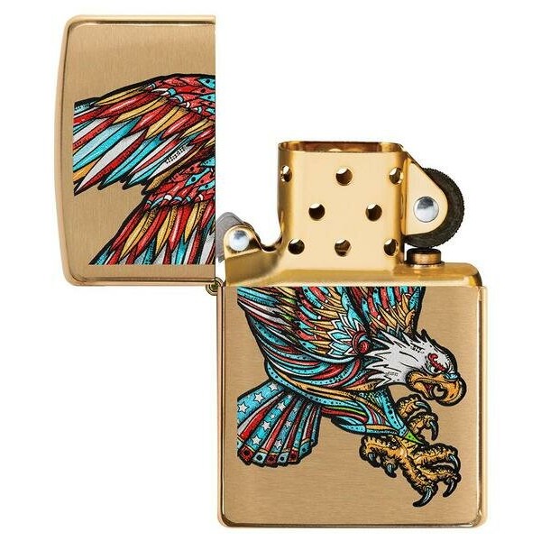Запальничка Zippo 204B Tattoo Eagle Design (49667)