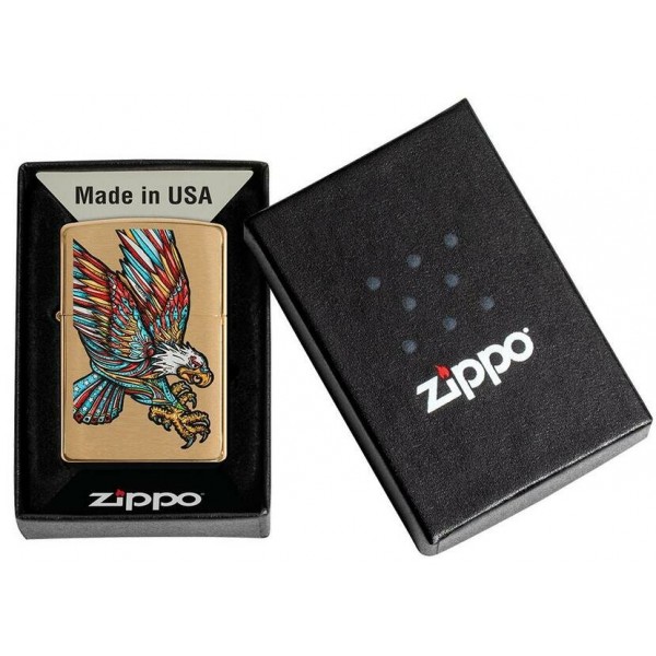 Запальничка Zippo 204B Tattoo Eagle Design (49667)