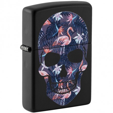Зажигалка Zippo Flamingo Skull Design 49771