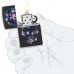 Запальничка Zippo Flamingo Skull Design 49771
