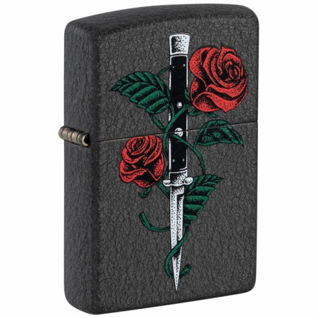 Запальничка Zippo 236 Rose Dagger Tattoo Design