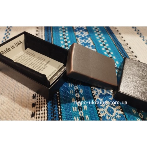  Запальничка Zippo Rustic Bronze 49839