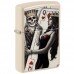  Запальничка Zippo Skull King Queen Beauty 49942