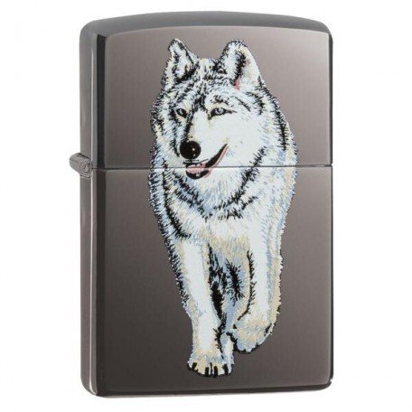 Зажигалка Zippo 150 Wolf Black Ice 769
