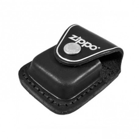 Чохол Zippo чорний з кліпсою LPCBK