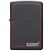 Запальничка Zippo Classics Border Black Matte 218zb