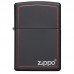 Запальничка Zippo Classics Border Black Matte 218zb