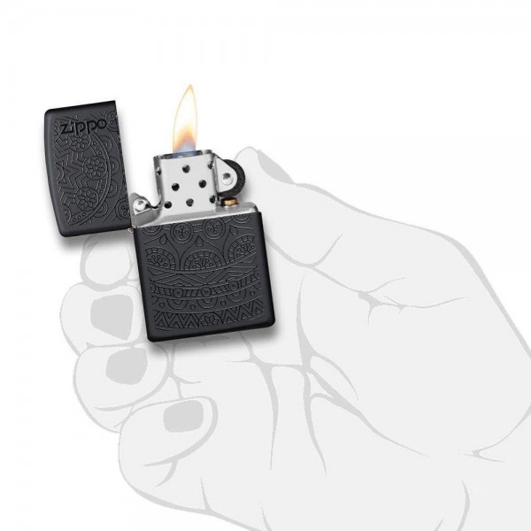 Запальничка Zippo Classic Tone on Tone Design Zp29989